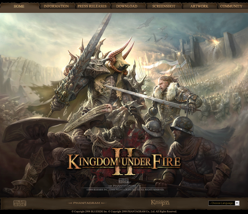 Kingdom Under Fire II - Kingdom Under Fire II в России. Королевство будет пылать.