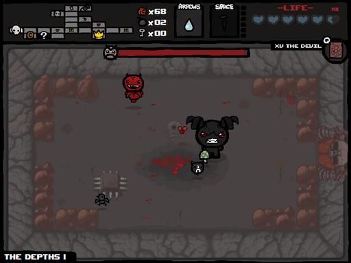 Binding of Isaac, The - Bosses in Depths